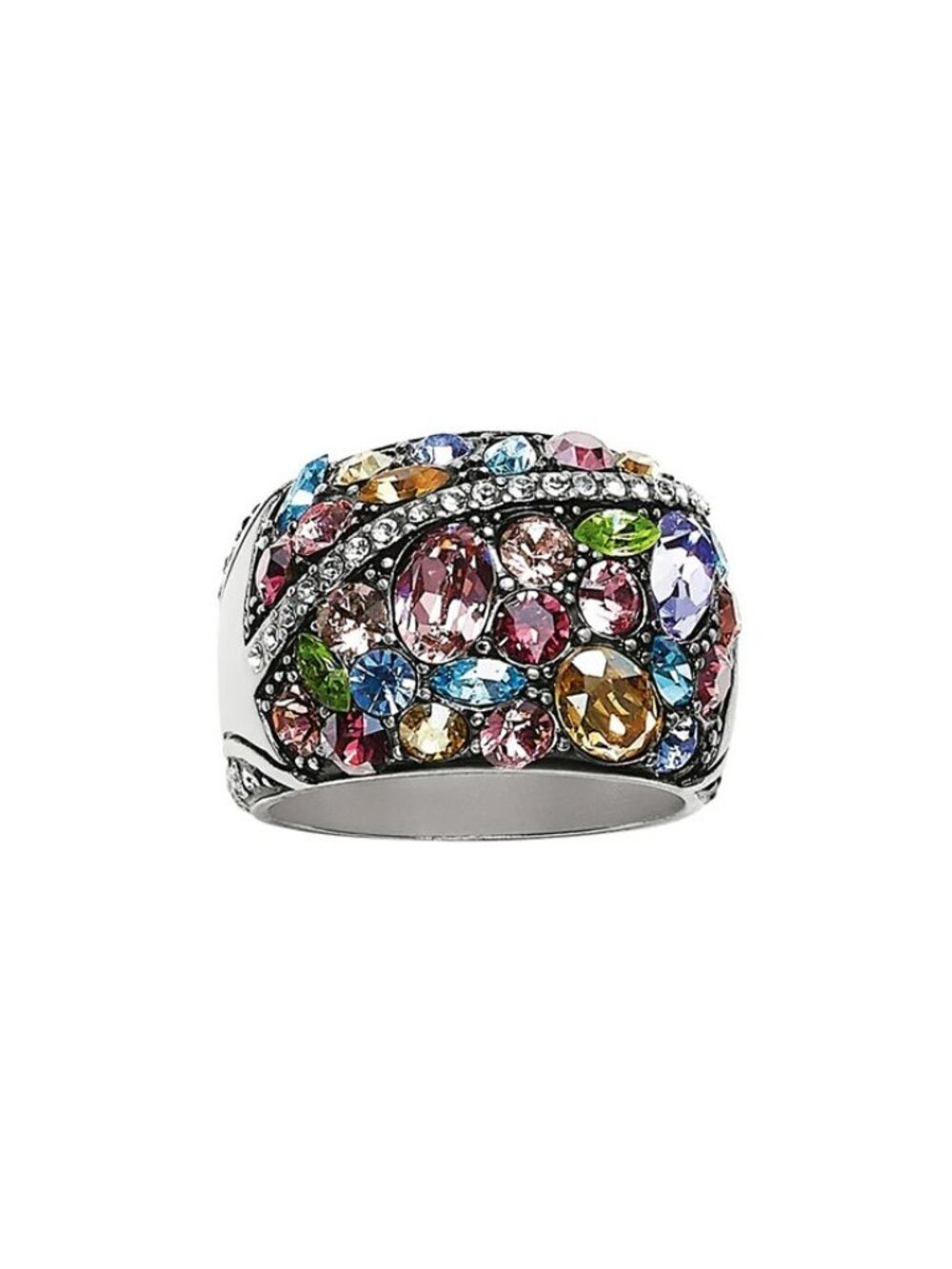 Brighton Trust Your Journey Multi Ring  PASTELS  $98  J62642  SIZE 7